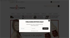 Desktop Screenshot of megacharme.com.br